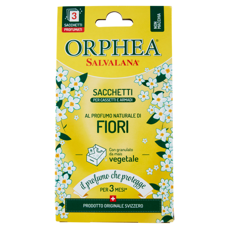 orphea protect wool bags flowers x3